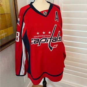 Previously worn Alexander Ovechkin, Washington Capitals jersey
